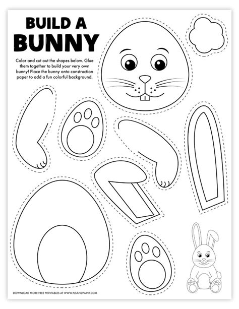 Printable Bunny Crafts