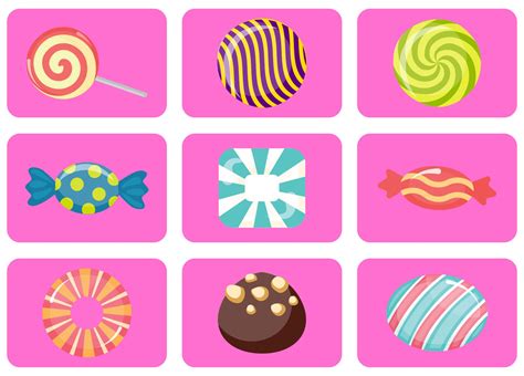 Printable Candyland Cards