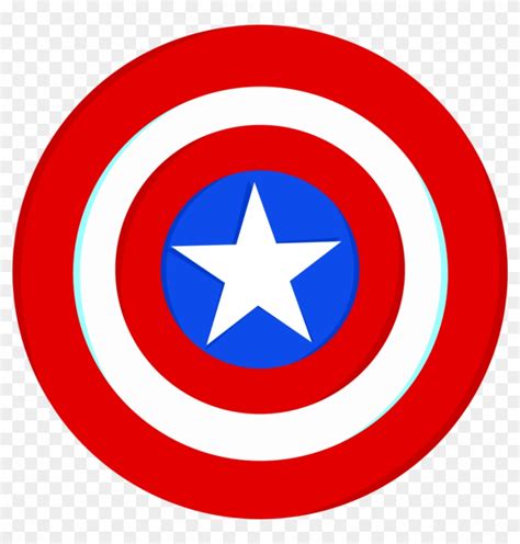 Printable Captain America Shield