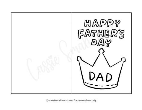 Printable Cards For Fathers Day For Dads