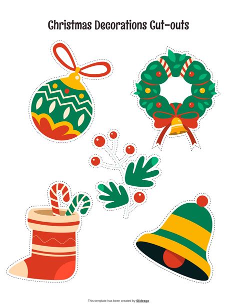 Printable Christmas Cut Out
