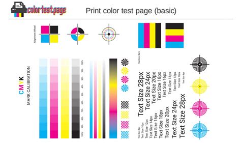 Printable Color Test