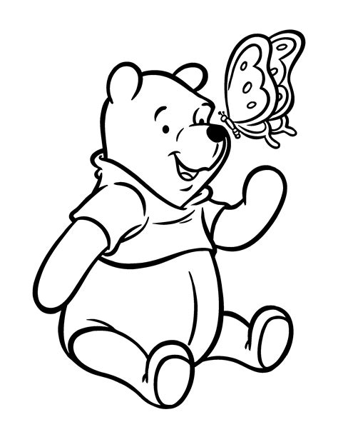 Printable Coloring Pages Pooh