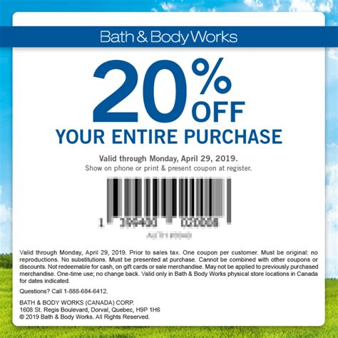 Printable Coupon Bath And Body Works May 2015
