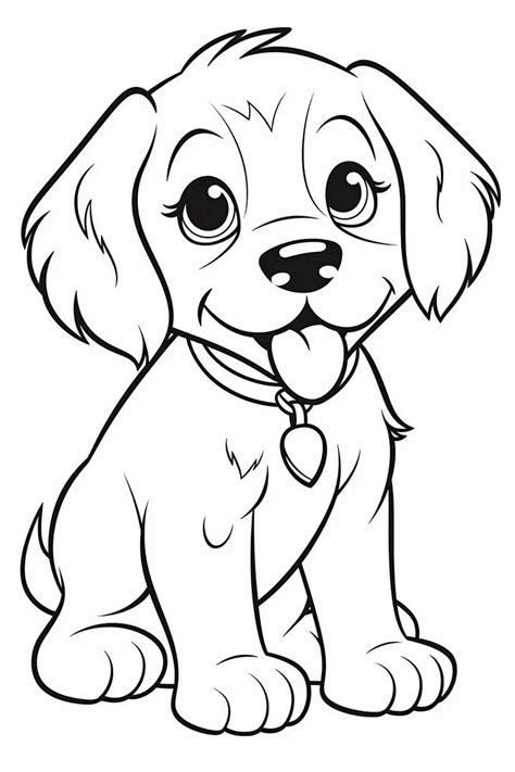 Printable Dog Coloring Pages Free