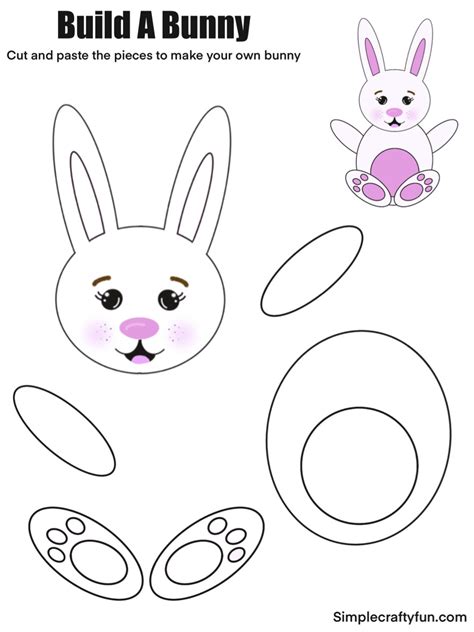 Printable Easter Bunny Craft