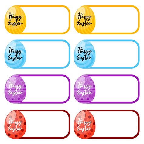 Printable Easter Name Tags