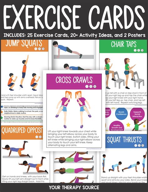 Printable Exercise Cards