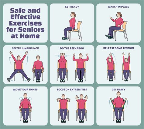 Printable Exercise Routines For Seniors