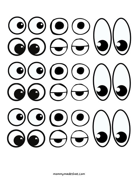 Printable Eyes Free