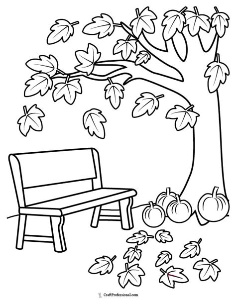 Printable Fall Trees