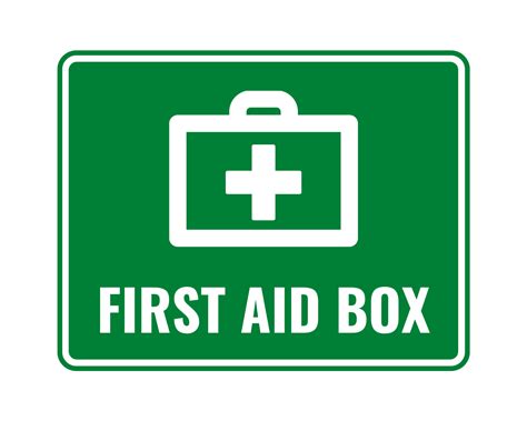 Printable First Aid Sign