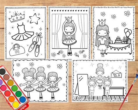 Printable First Second Third Fourth And Fifth For A Ballerina