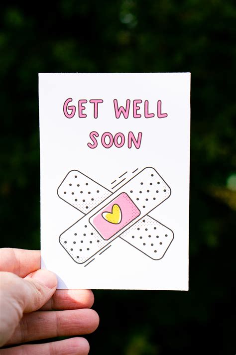 Printable Get Well Soon Card