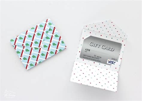 Printable Gift Card Holders