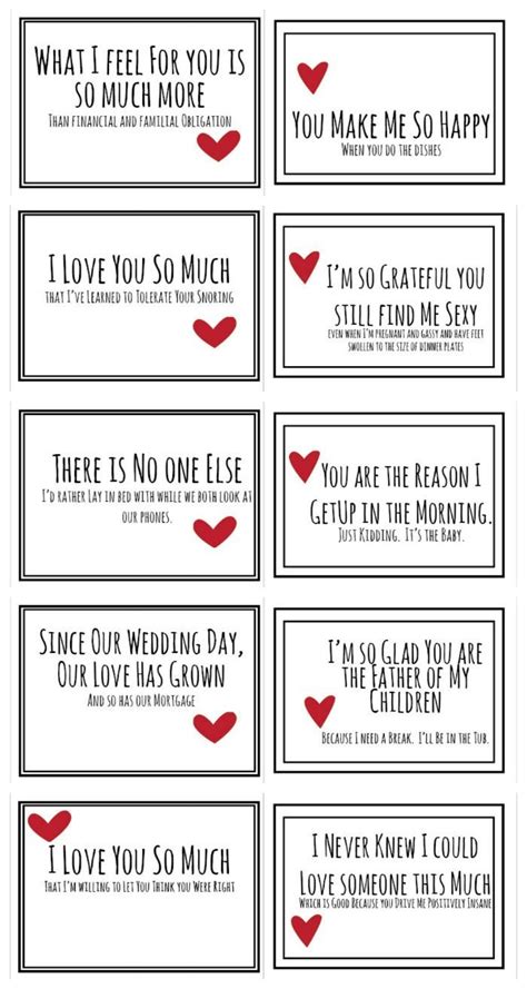 Printable Gifts For Him