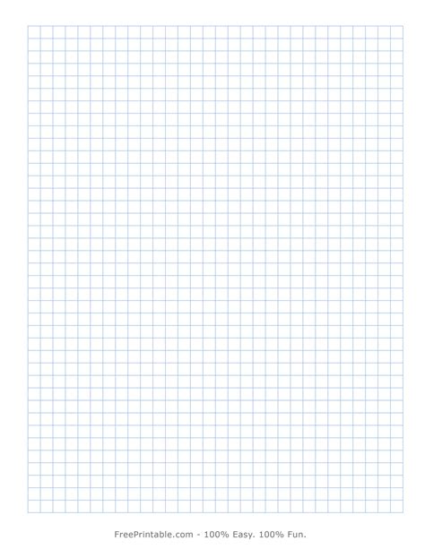 Printable Graph Paper Grid