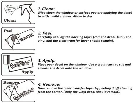 Printable Instructions For Applying Vinyl To A Car Window