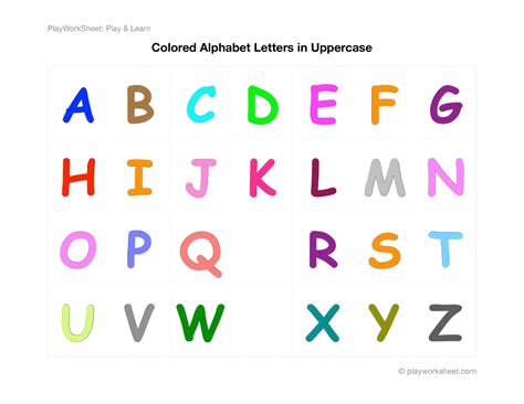 Printable Letters A To Z