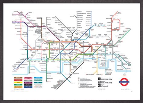 Printable London Underground Map