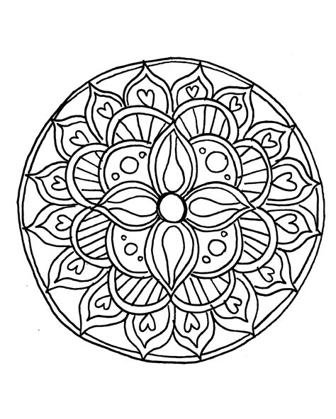 Printable Mandalas To Color