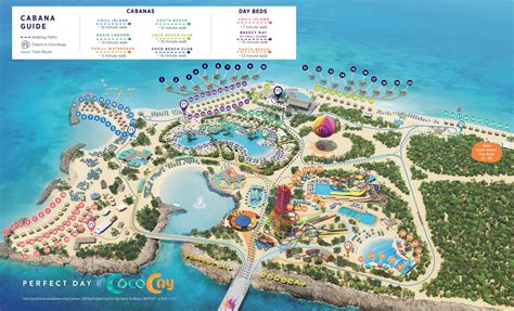 Printable Map Of Coco Cay
