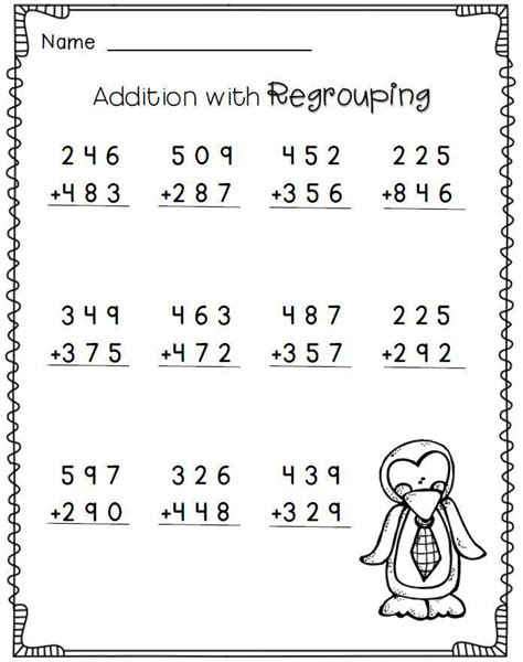 Printable Math Worksheets For 2nd Grade
