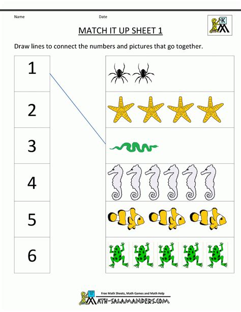 Printable Math Worksheets For Preschoolers