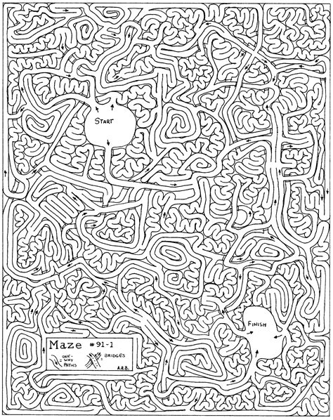 Printable Mazesx