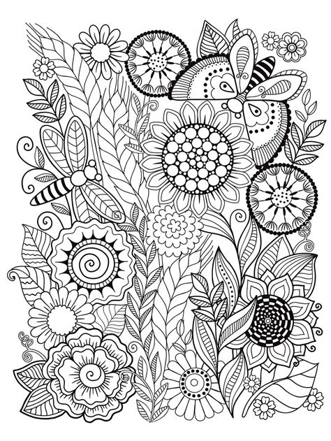 Printable Mindfulness Coloring Pages