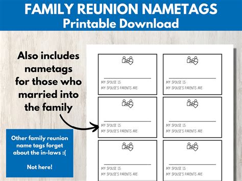 Printable Nametages
