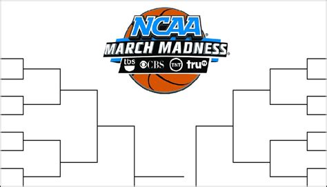 Printable Ncaa Tournament Bracket