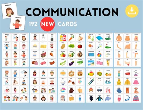 Printable Nonverbal Communication Cards