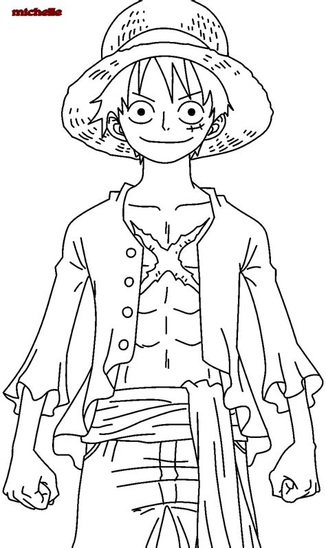 Printable One Piece Coloring Pages
