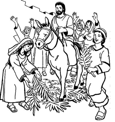 Printable Palm Sunday Story