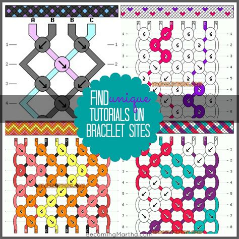 Printable Patterns For Friendship Bracelets