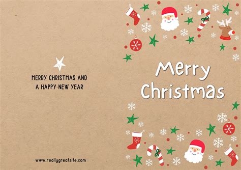Printable Photo Holiday Cards