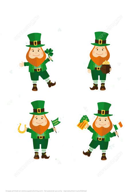 Printable Pictures Of Leprechauns