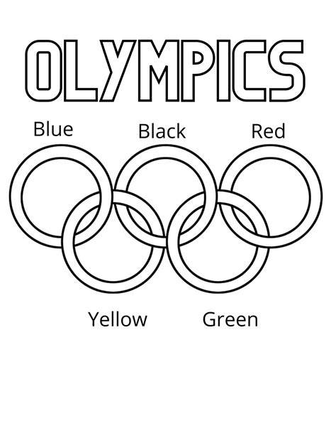 Printable Pictures Of The Olympic Rings