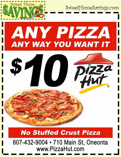 Printable Pizza Coupons