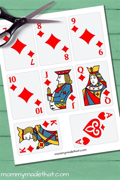 Printable Playing Card