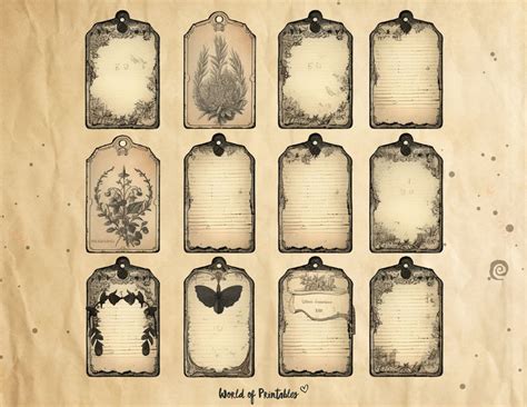 Printable Potion Labels