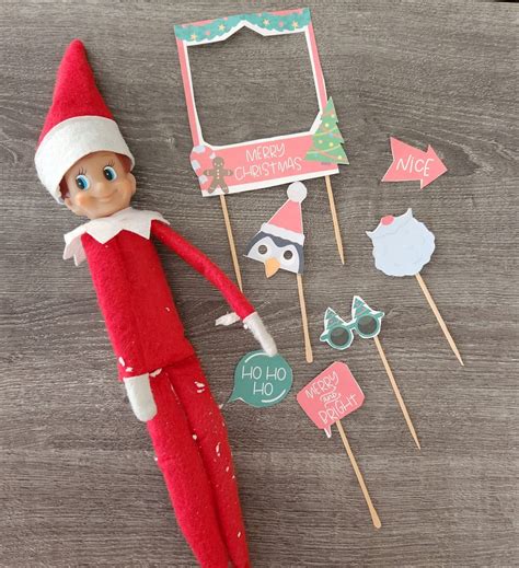 Printable Props For Elf On The Shelf