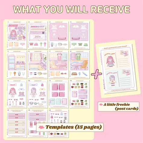 Printable Quiet Book Paper Doll