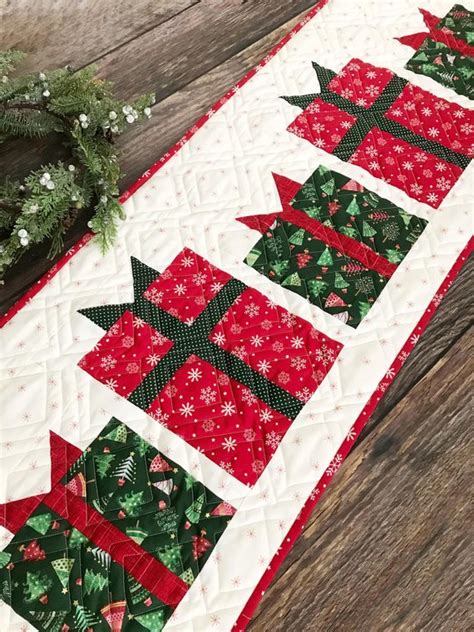 Printable Quilted Christmas Table Runner Patterns Free Easy