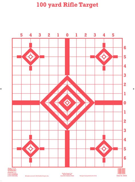 Printable Rifle Target