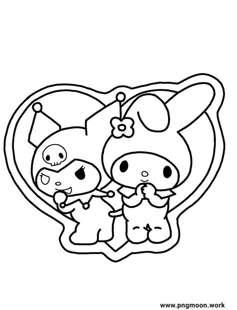 Printable Sanrio Characters Coloring Pages