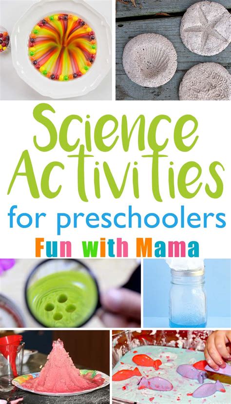 Printable Science Activities For Preschoolers