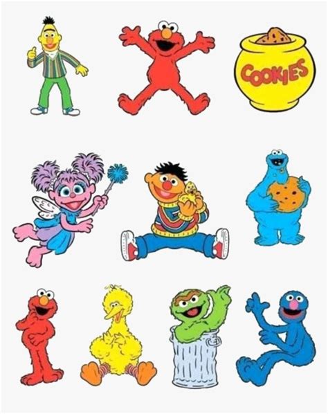 Printable Sesame Street Characters