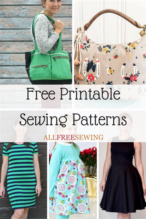 Printable Sewing Patterns Free